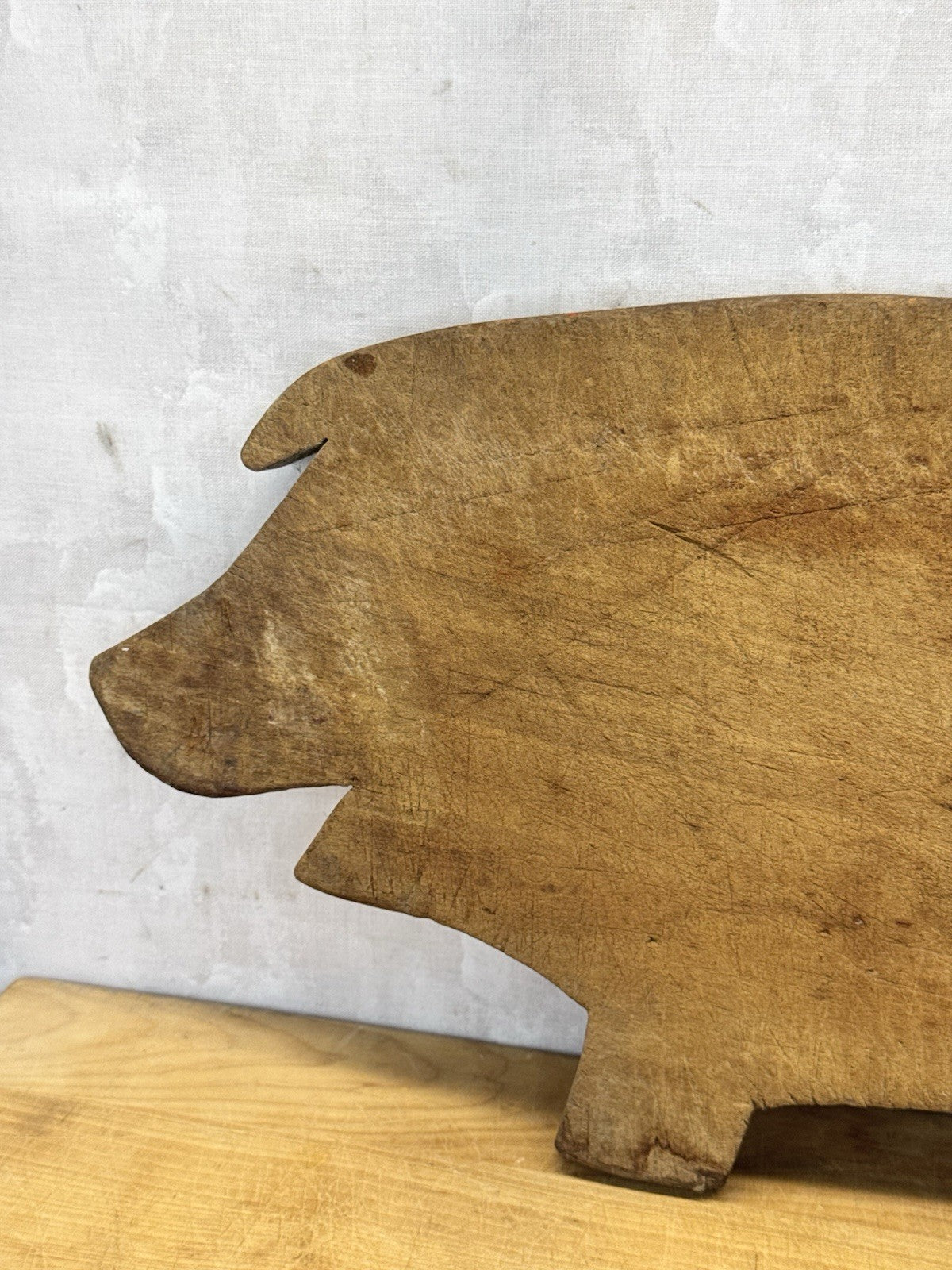 Vintage Pig Cutting Board #1069