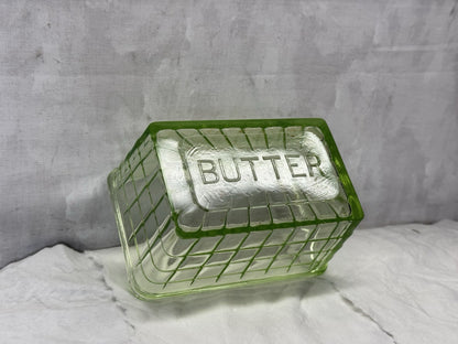 Uranium Butter Dish Lid Only  #S-1901