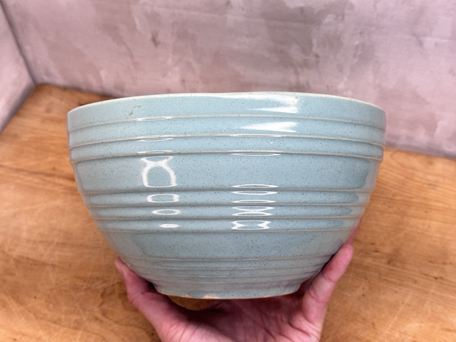 Light Blue McCoy Bowl Vintage #1203