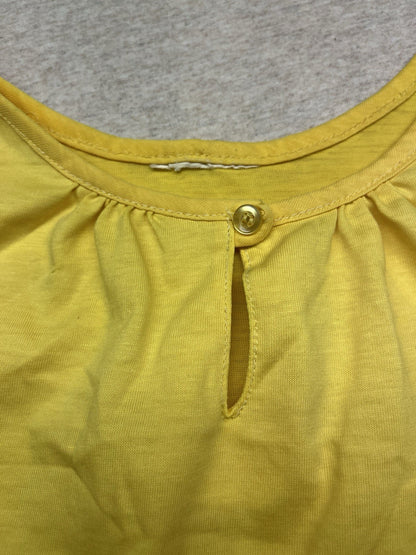 1980s Women’s Yellow Knit Tank Top