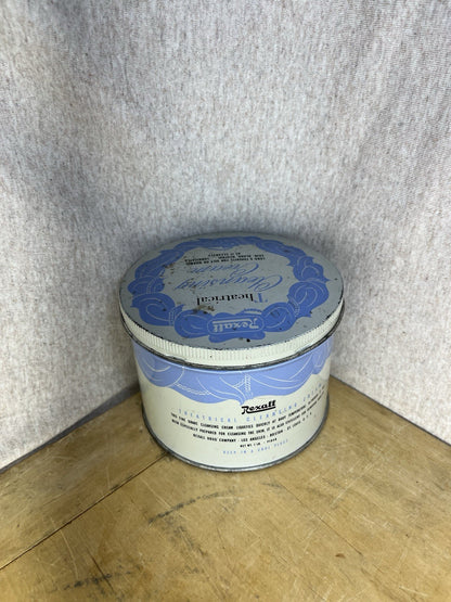 Vintage Theatrical Empty Cream Tin