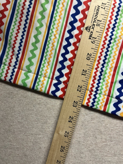 1970s Women’s Crazy Stripe S Sleeve Knit Shirt