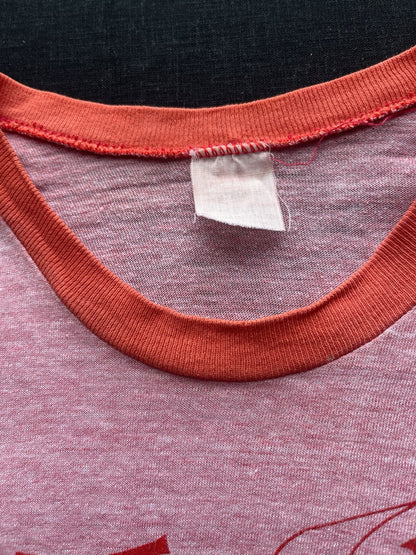 1970s, 80s Red Distessed Radio Flyer Tshirt