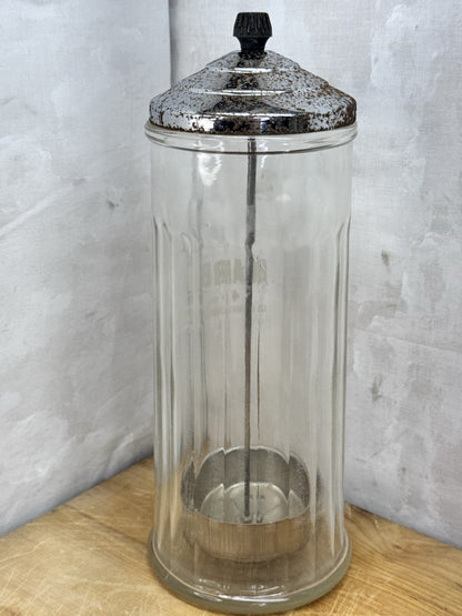 barbicide disinfectant jar vintage #1192