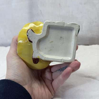 Girl Figurine Planter Vase Vintage Occupied Japan