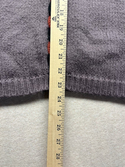 1980s Grandpas Steve Mor Brown Sweater Vest