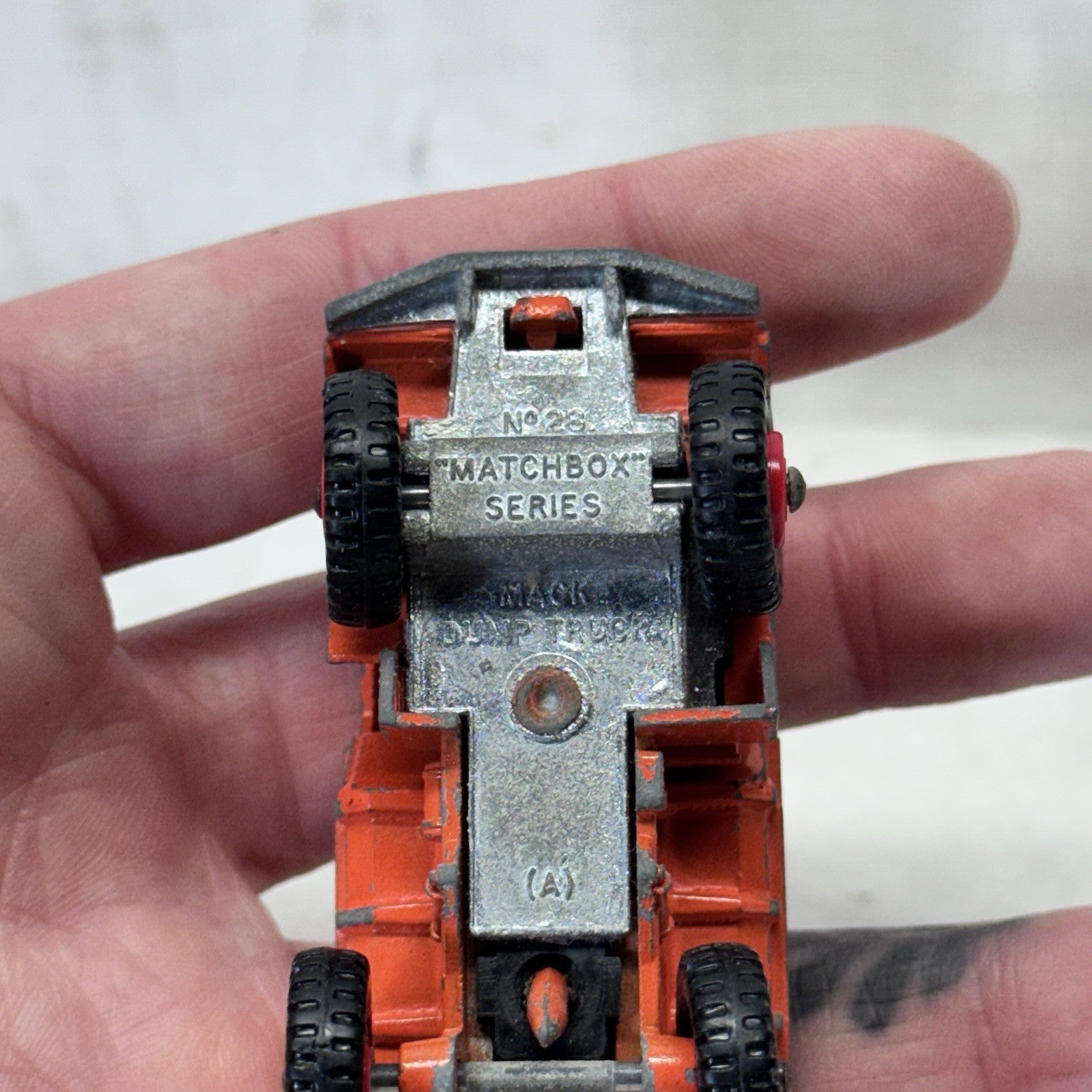 Matchbox Lesney No. 28 Mack Dump Truck Vintage Toy