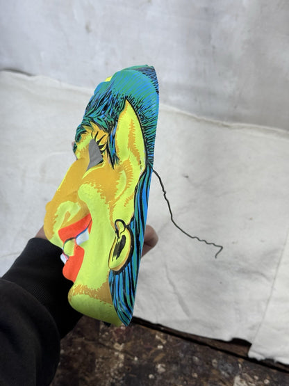 Vintage Glow Gypsy Witch Halloween Mask #S-1968