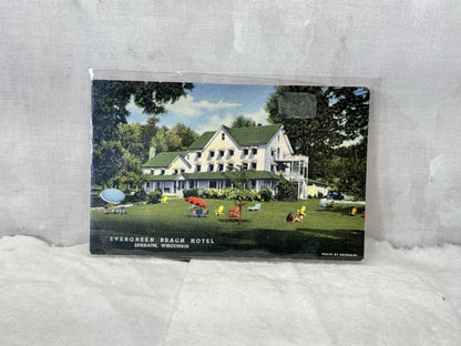 1955 Wisconsin Post Cards Vintage 
