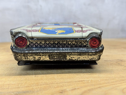 Tin Litho Rally Race Car Missing Roof #1032