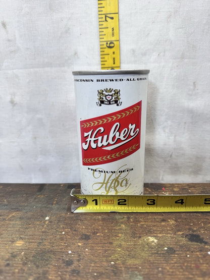 Huber Premium Beer Wisconsin Brewed Vintage Can Empty