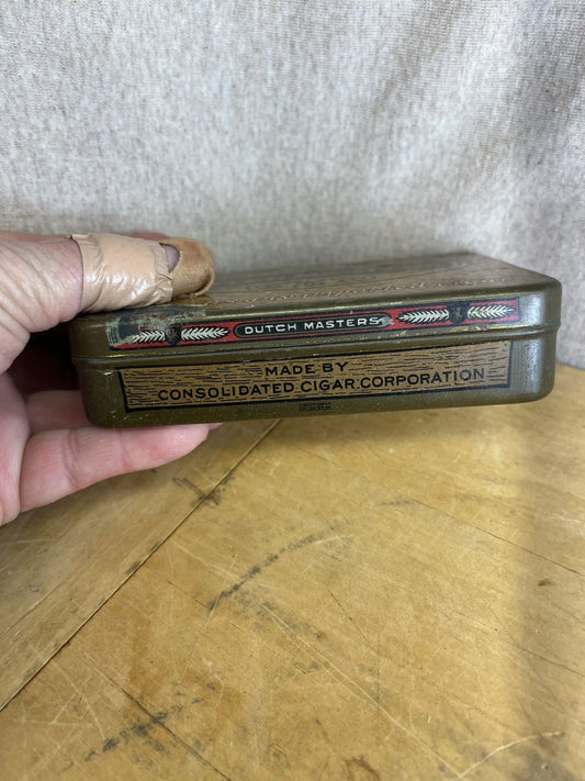 Dutch Masters Empty Vintage Tobacco Tin