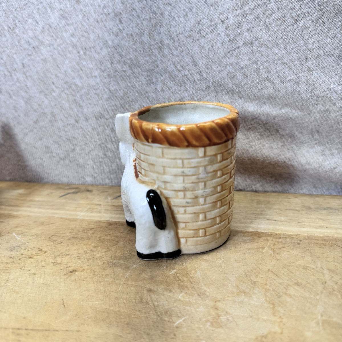 Donkey Toothpick Holder / Planter Vintage Small Occupied Japan