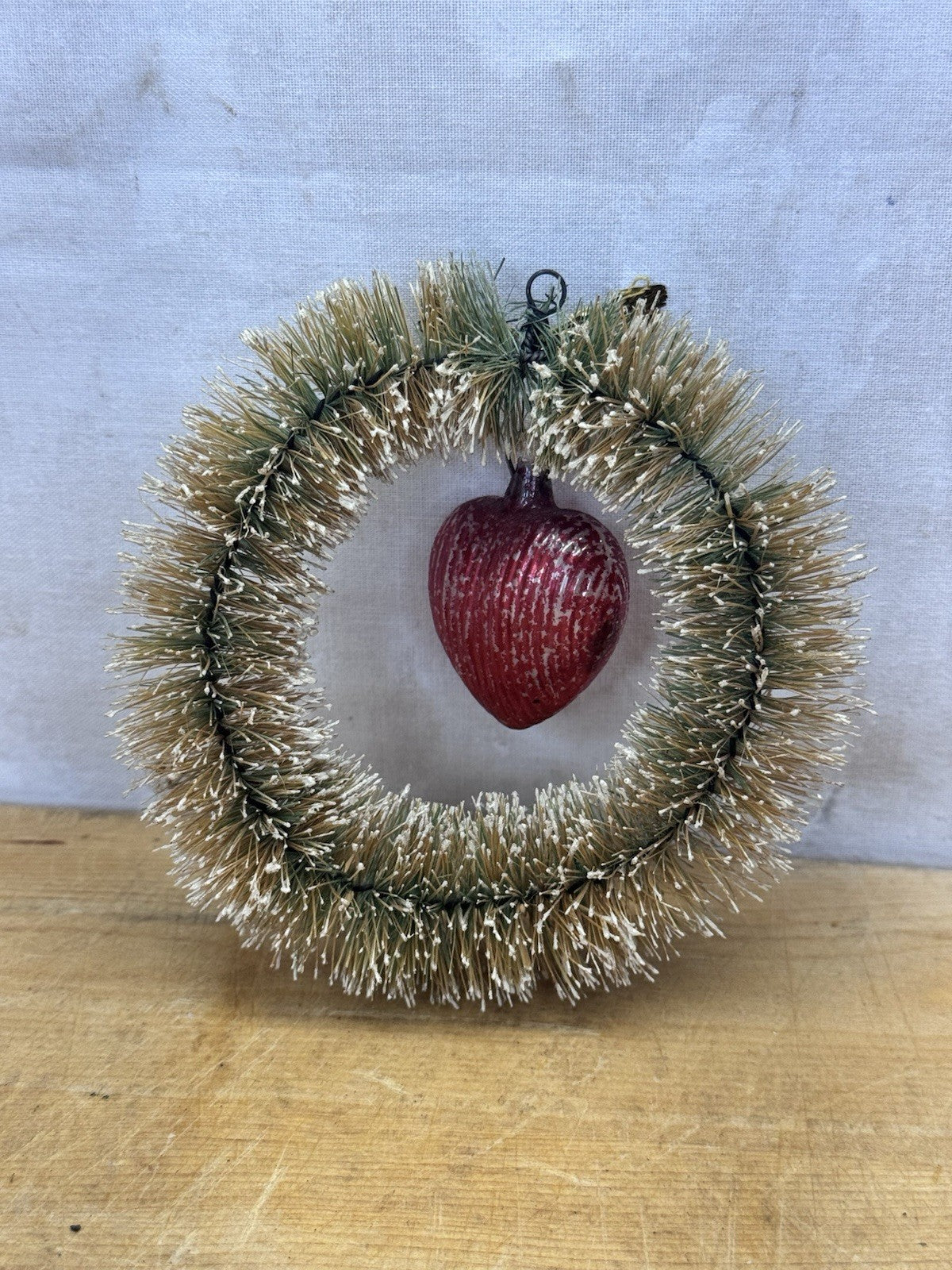 Victorian Primitive Bottle Brush Ornament #1321