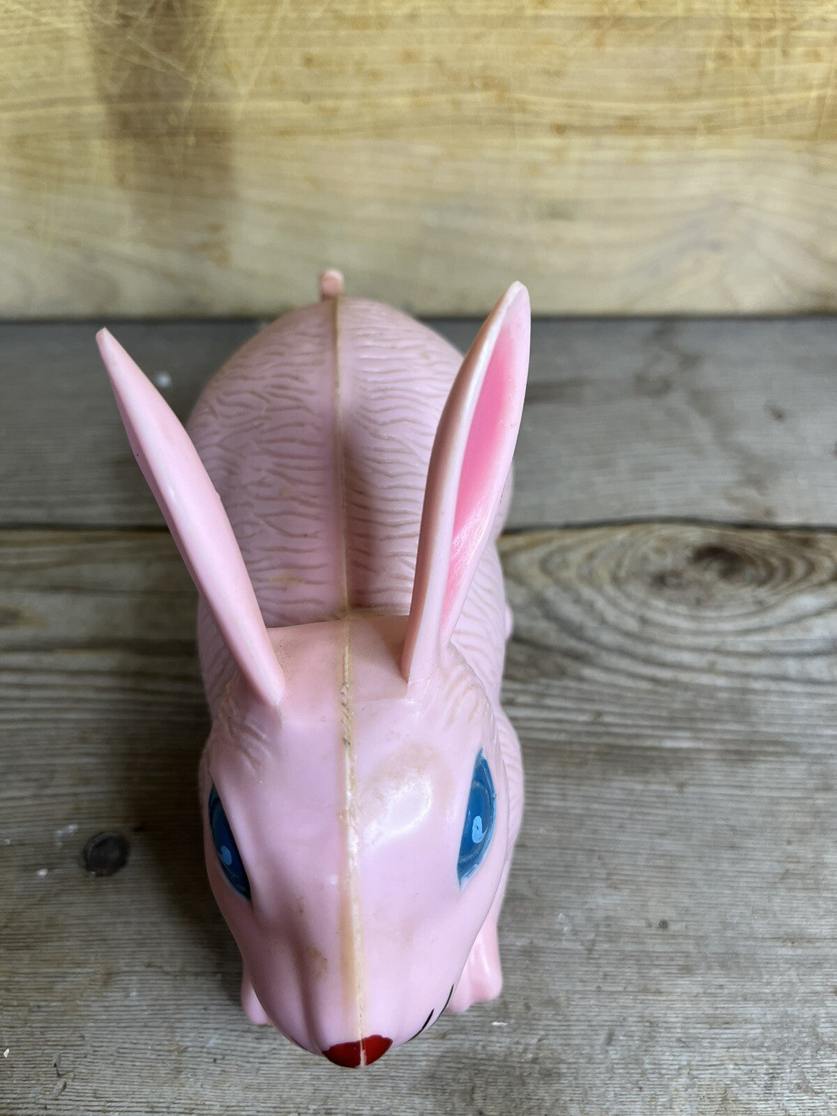 Vintage 1940s Marx Non Working Pink Bunny Collectible #1225