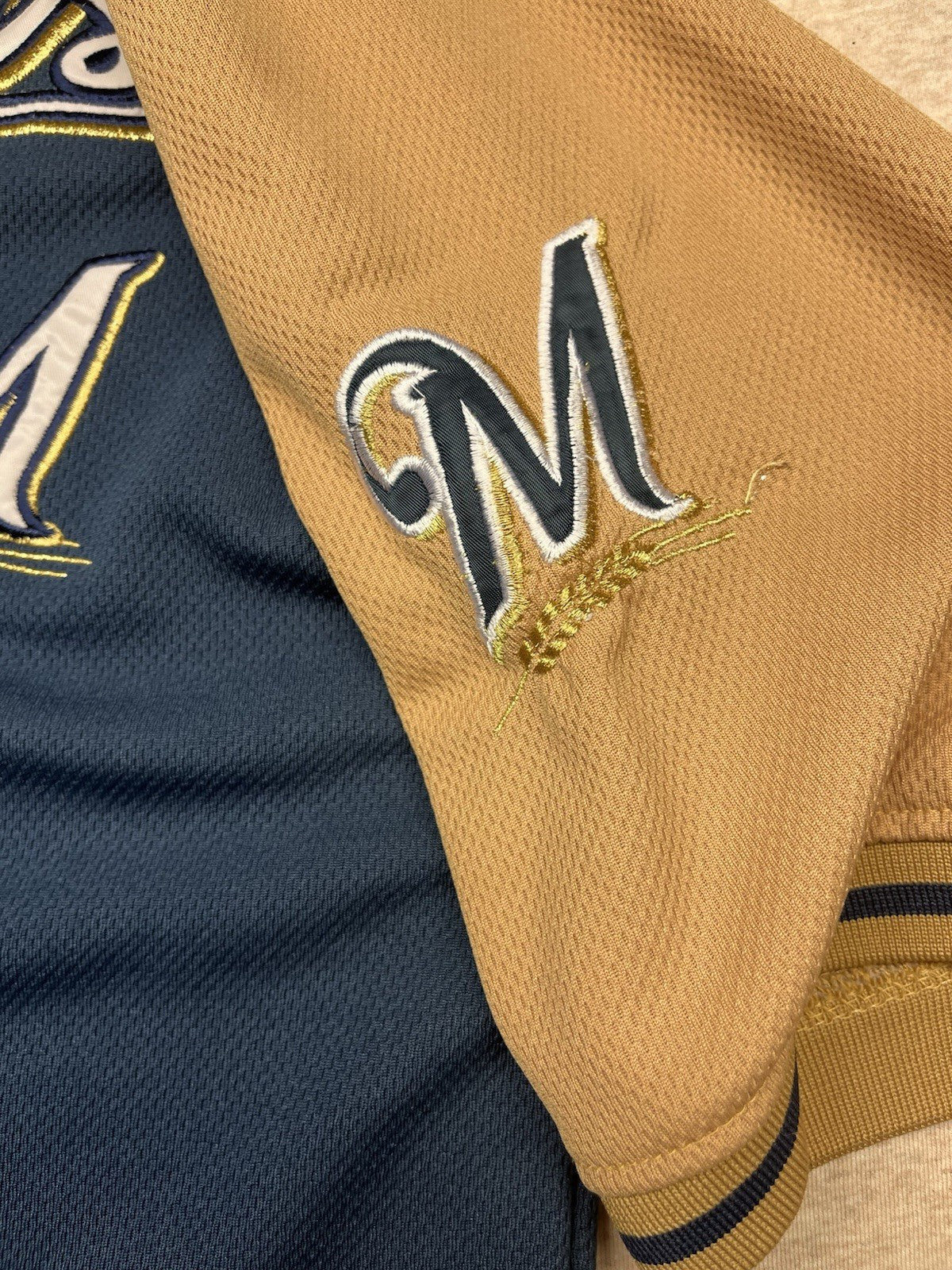 Men’s Brewers Stitches Jersey