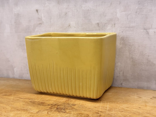 Yellow McCoy Rectangular Planter  #1189