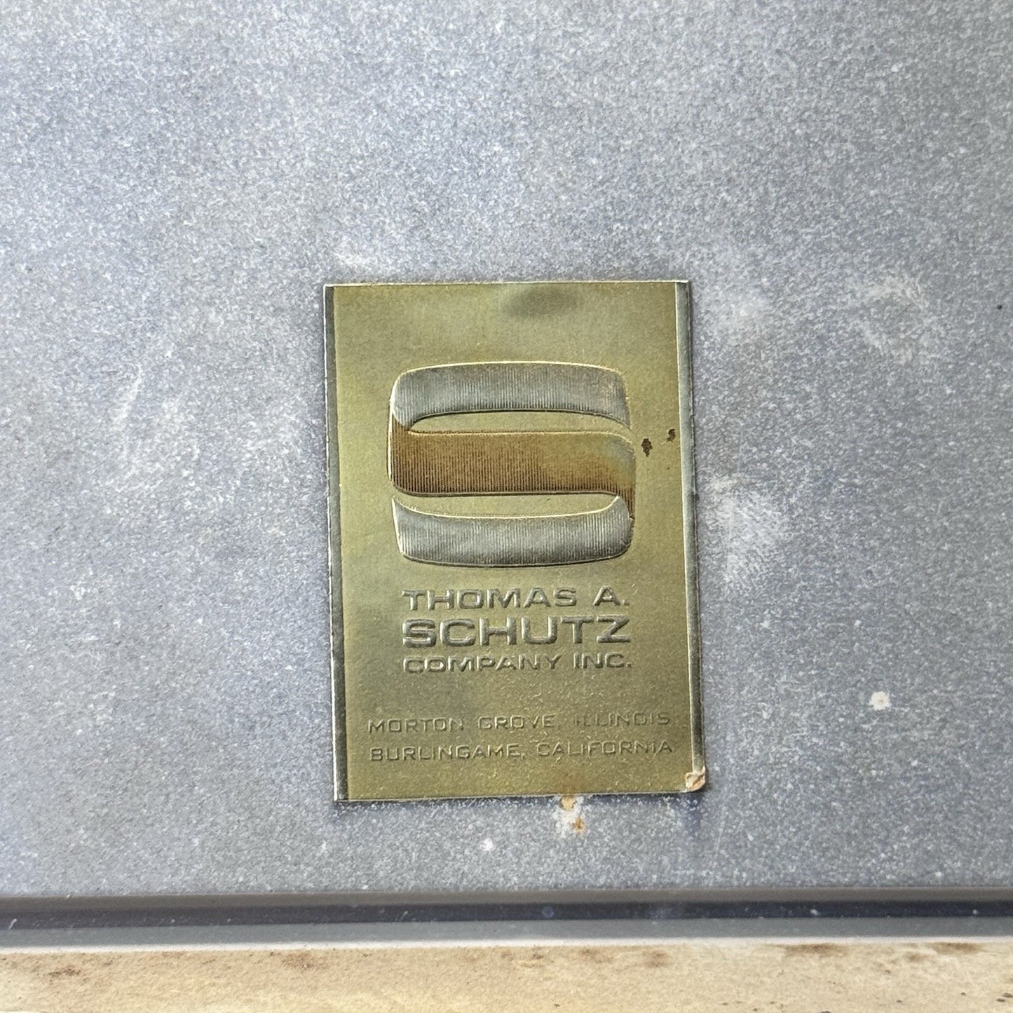 Schmidt Beer Hard Plastic Sign Vintage