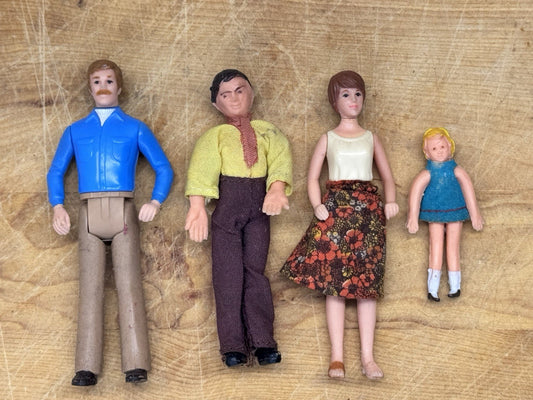Vintage Mini Play Dolls #1233