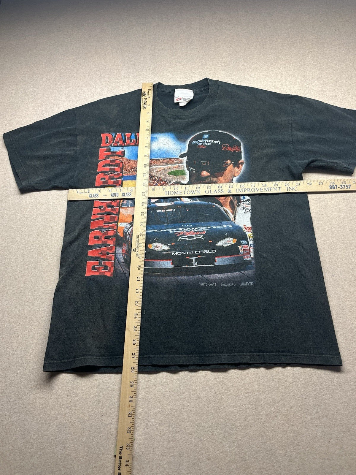 Vintage Competitors View Men’s Lg Dale Earnhart Blk Tshirt