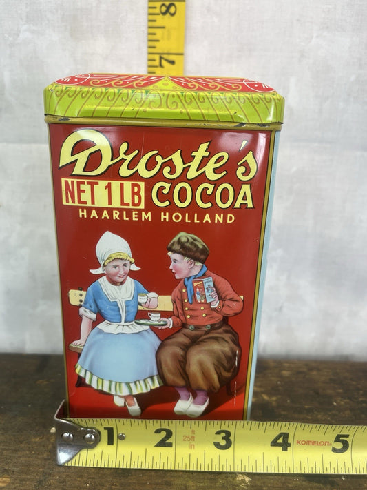 Vintage Drostes 1# Cocoa Tin #111