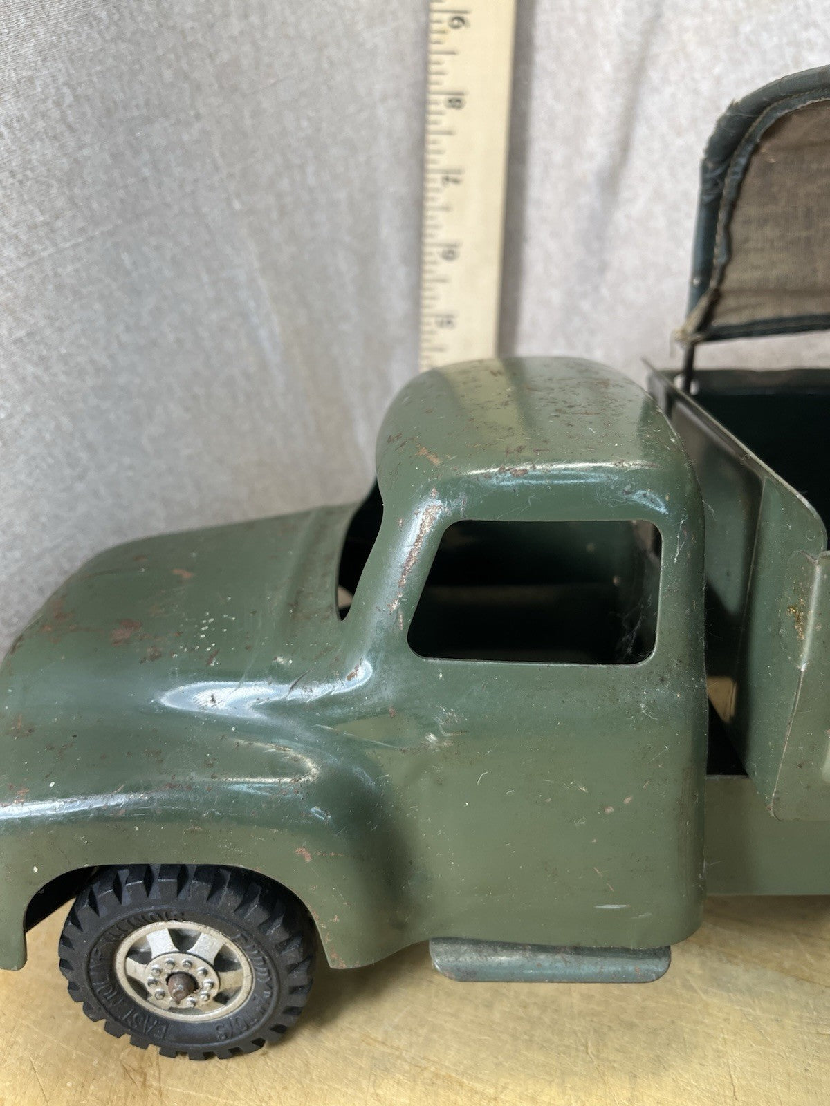 Buddy L Army Supply Corps Truck W/ Accessories 