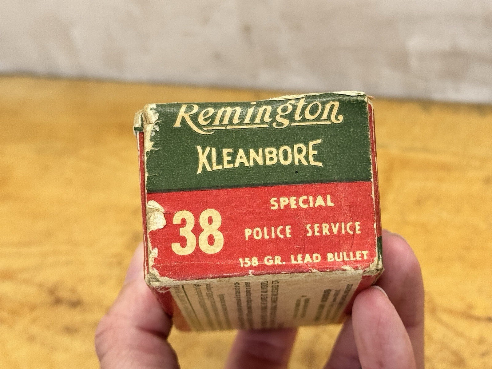 Remington 38 Service Police Special EMPTY Box #1285