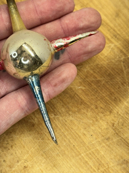 Rare Sputnik Antique Christmas Ornament  #1517