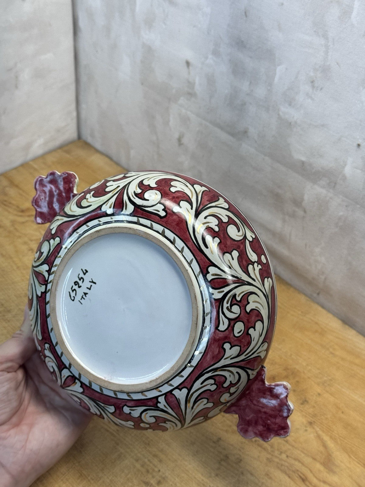 Italy Bowl Vtg #1339