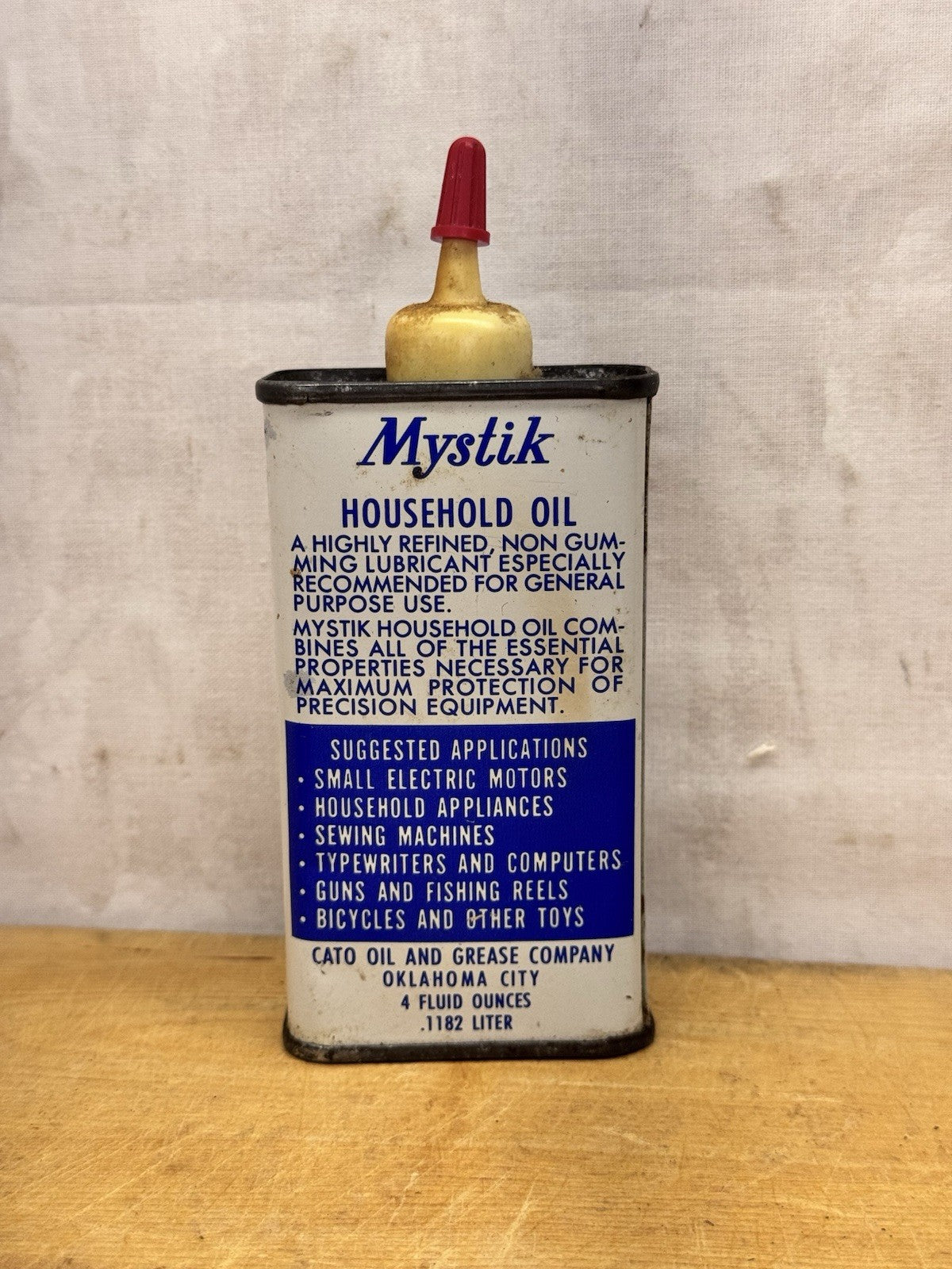 Mystik Household Oiler Vintage #1121
