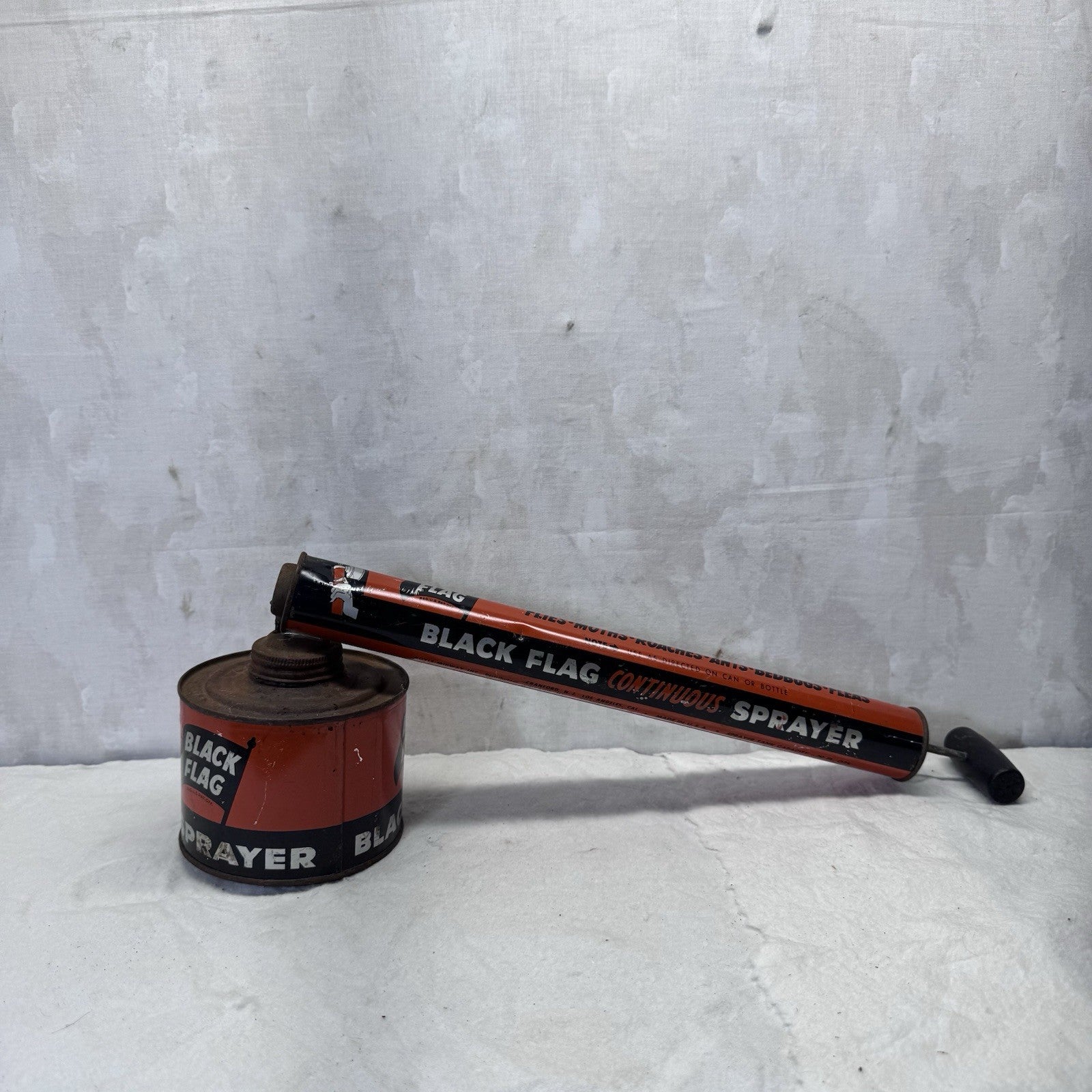 Black Flag Vintage Sprayer 