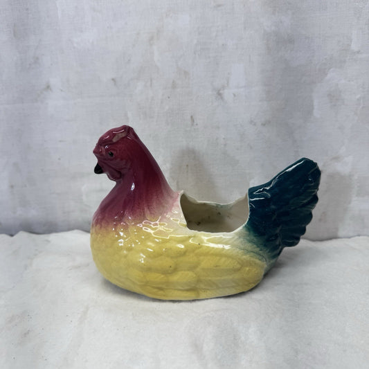 Chicken Planter Vintage