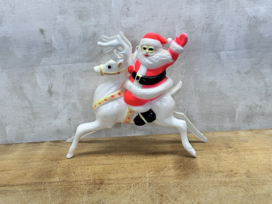 Vintage Santa Claus Christmas Reindeer #1482