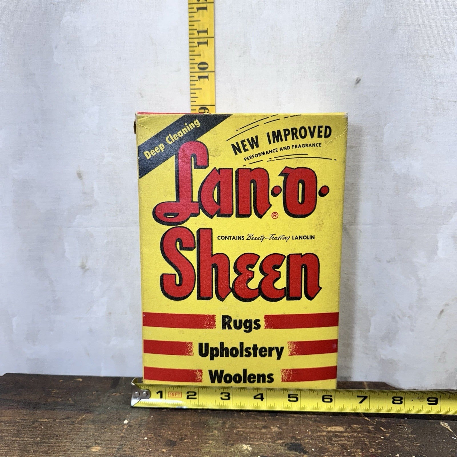 Lan-O-Sheen Vintage Cleaning Box 