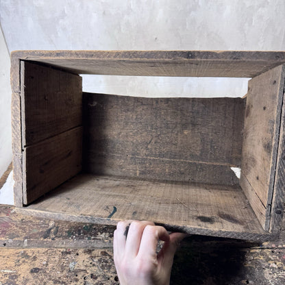 Peters Ammunition EMPTY Wooden Crate Vintage 