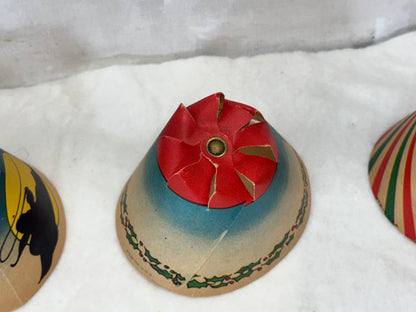 Vintage Whirl Glo Revolving Christmas Tree Light Shades #1788