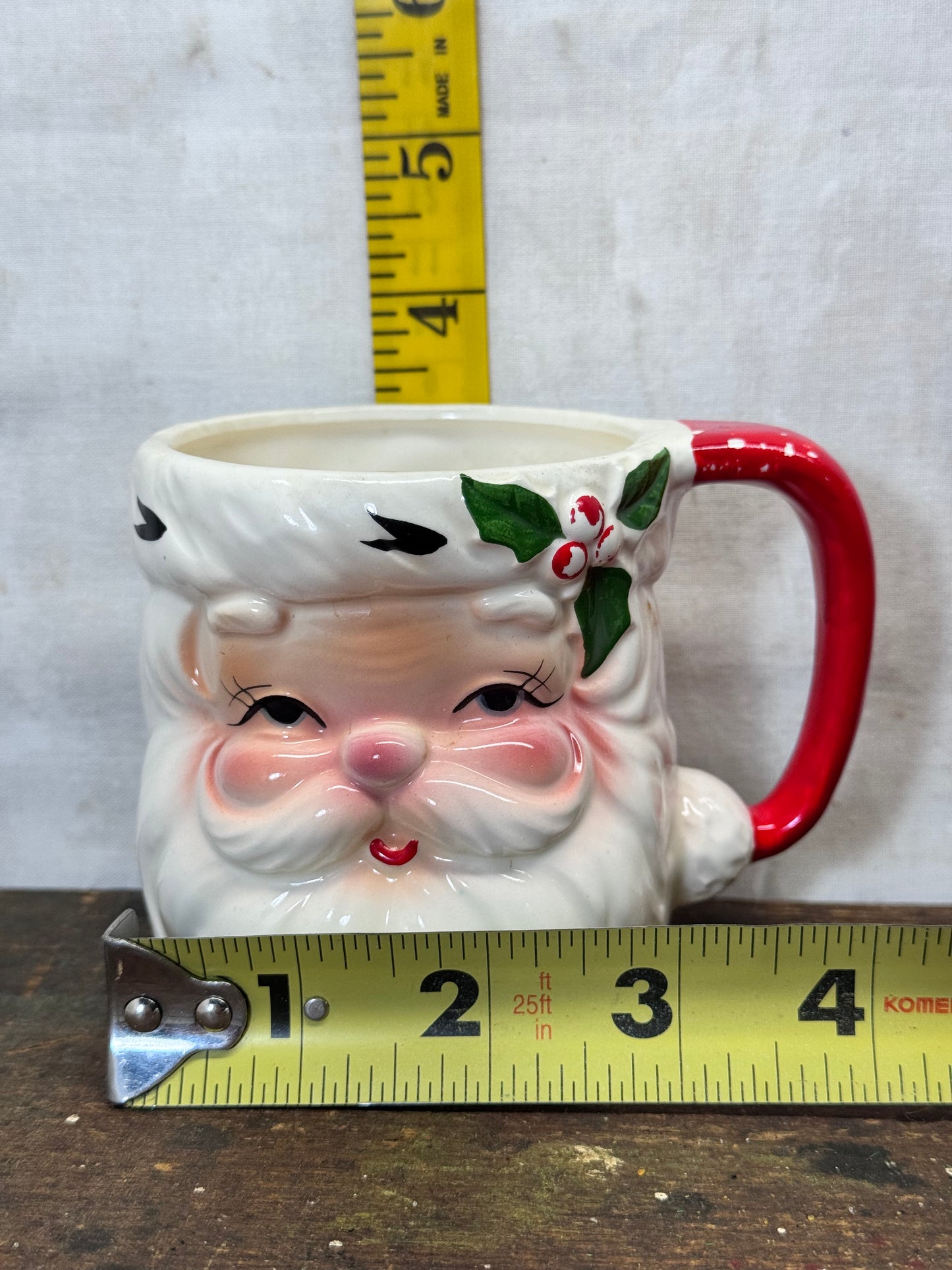 Santa Christmas Mug Vtg #1751