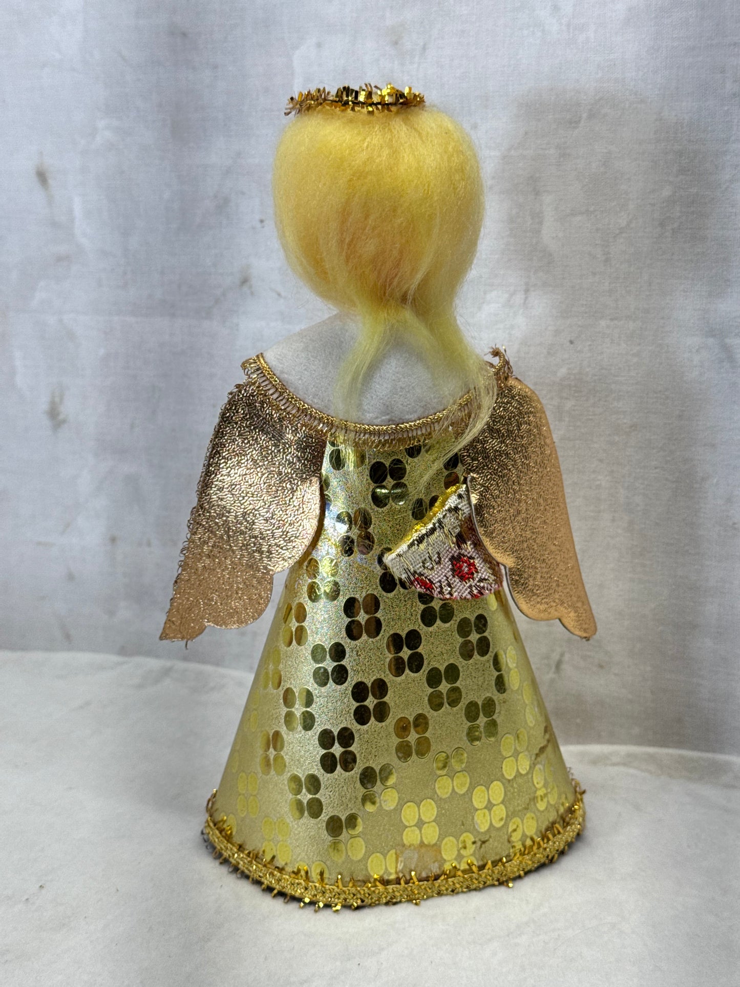 Angel Christmas Tree Topper Japan Vintage #1972
