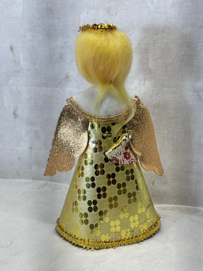 Angel Christmas Tree Topper Japan Vintage #1972