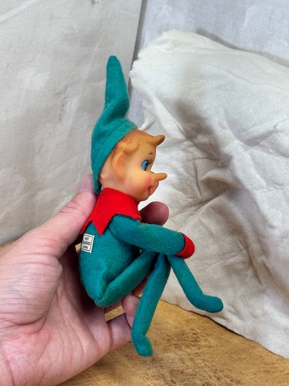 Japan Green Knee Hugger Elf Vintage #1709