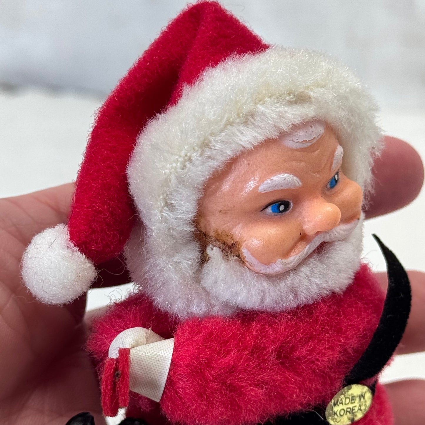 Mini Santa Figurine Vintage #2100