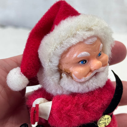 Mini Santa Figurine Vintage #2100