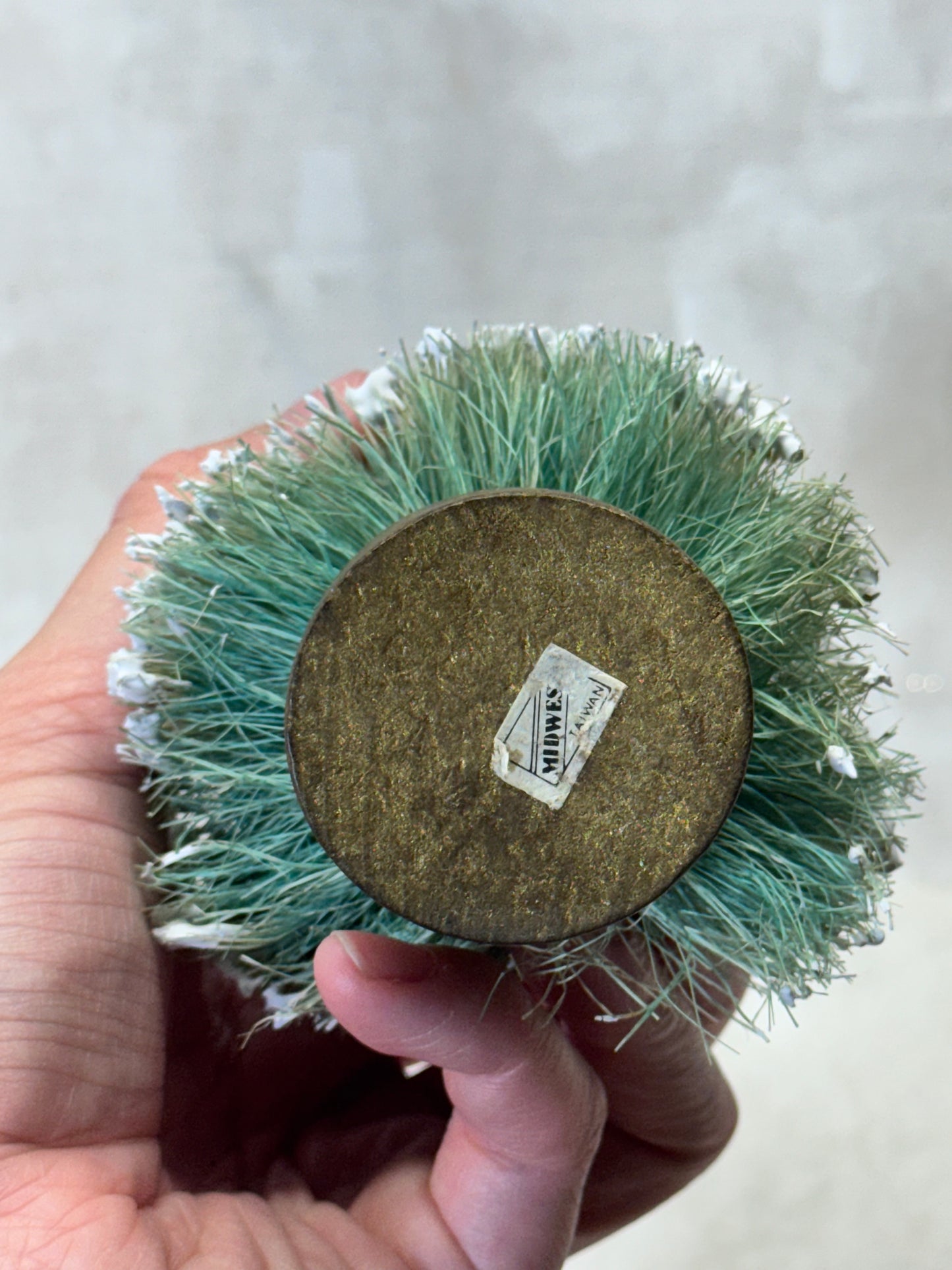 Bottle Brush Christmas Trees Vintage #1938