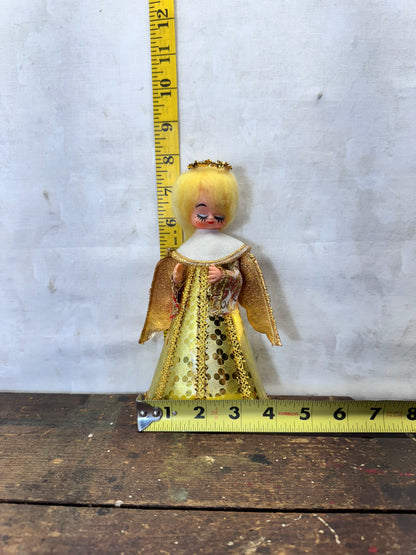 Angel Christmas Tree Topper Japan Vintage #1972