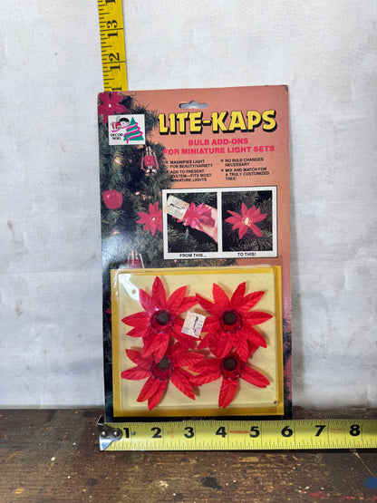 Lite-Kaps for Mini Light Sets NOS #1979