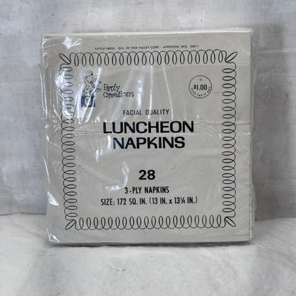 Christmas Poinsettia NOS Napkins #2114