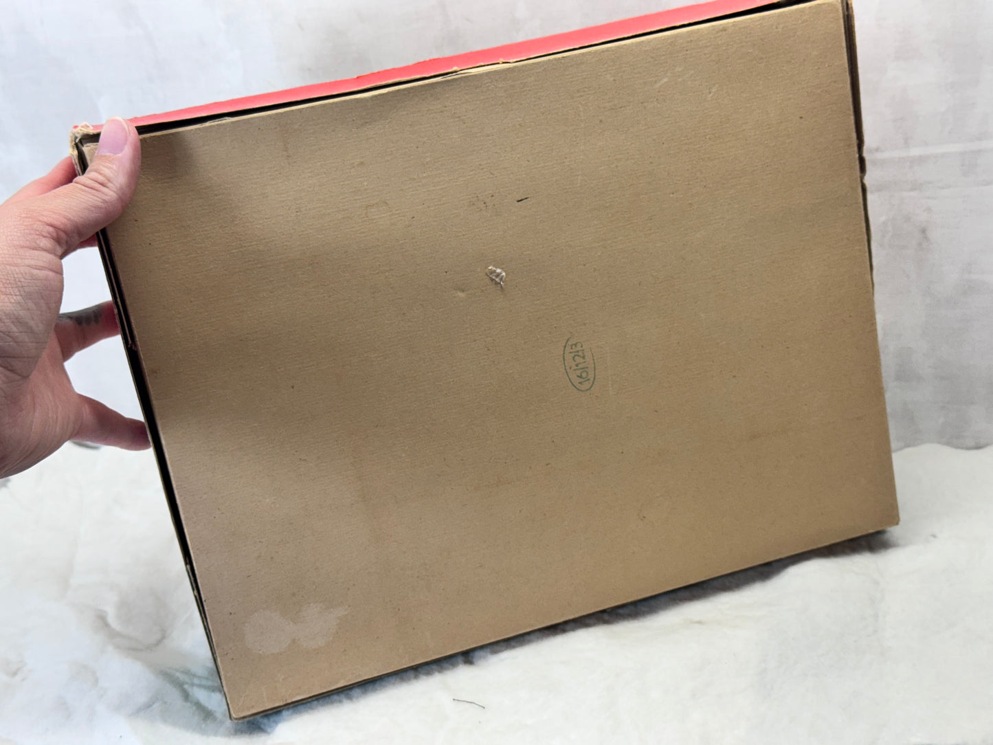 Fantasia Christmas Ornament Box Empty Vintage #1929