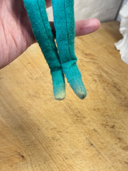 Japan Green Knee Hugger Elf Vintage #1710