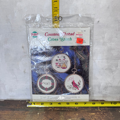 Vintage NOS Christmas Cross Stitch Set #2205