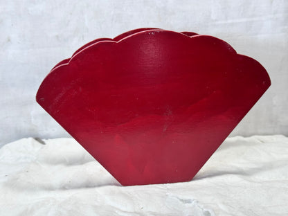 Christmas Red Napkin Holder Vintage #1906